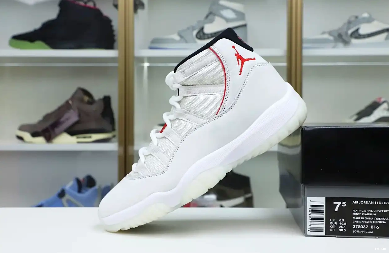 JORDAN XI AIR RETRO PLATINUM TINT 11 0628